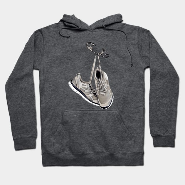 I never forget my Running Shoes Hoodie by Colette